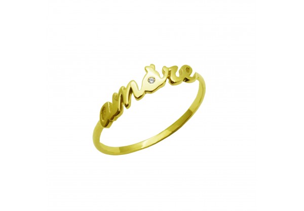 Δαχτυλίδι γυναικείο χρυσό 9 καράτια
